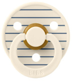 Bibs Пустышка латексная Studio Colour, 6+ месяцев Pin - Ivory Steel Blue