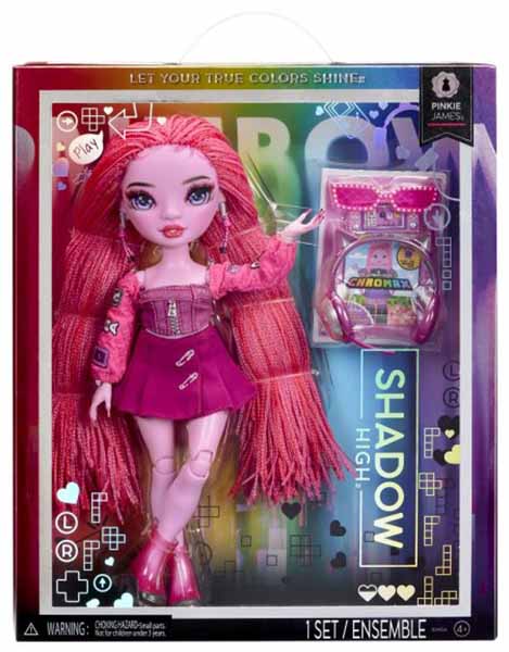 Rainbow High Кукла Shadow Пинки Джеймс, 28 см