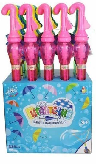 1Toy Гигантские мыльные пузыри Мы-шарики! "Зонтик"