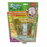 Slimy Слайми. Набор для создания слайма Монстры с игрушкой, золотой