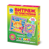 Фантазер Витраж из пластилина. Набор №7 / разноцветный