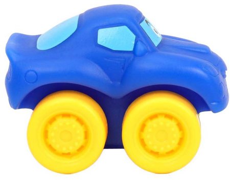 Игрушка для ванны машинка синяя, в пак КАПИТОШКА в кор.360шт