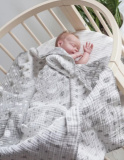 Argo Baby Плед жаккардовый "Геометрия", 120х120 см