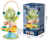 Азбукварик Погремушка-прорезыватель на присоске "Дракончик"