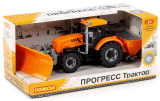 Полесье Трактор "Прогресс" снегоуборочный инерционный