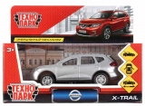 Технопарк металлическая модель "Nissan X-Trail" / цвет серебристый