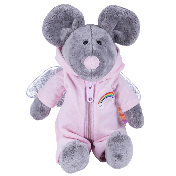 Softoy Игрушка мягкая Мышь-единорог, 26 см S910/15
