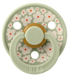 Bibs Пустышка латексная Studio Colour, 6+ месяцев Jasmine Field - Sage