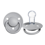 BIBS Соска-пустышка De Lux Silicone, 0-6 месяцев / цвет Cloud