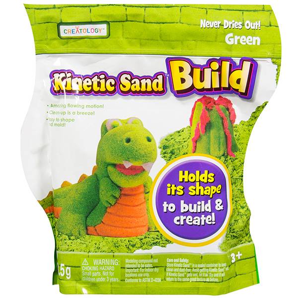 Песок для лепки Kinetic Sand серия Build / 2 цвета в ассортименте