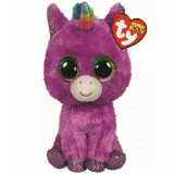 TY Мягкая игрушка Beanie Boo's Единорог Rosette 15 см