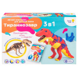 Genio kids Набор для лепки из легкого пластилина "Тираннозавр"