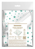 Inseense Клеёнка-наматрасник подкладная, с резинкой / цвет зеленые звезды