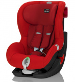Britax Romer  Детское автокресло King II LS Black Series Flame Red Trendline
