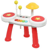 Everflo Музыкальный центр Star Drums / цвет красный