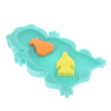 Матрасик для купания младенцев "Adik Maxi  Frog" Green