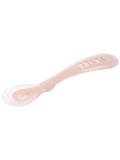 Ложка силиконовая, 4М+, в блистерной упаковке. Cotton candy FIRST AGE SILICONE SPOON  -  COTTON CAND