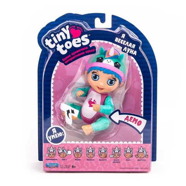 Интерактивная игрушка Tiny Toes, Единорожек 56083 