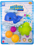 ABtoys Игрушка для ванны Веселое купание "Кит-мельница", с аксессуарами
