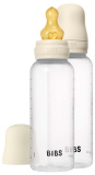 Bibs Набор бутылочек с латексной соской Ivory, 270 мл