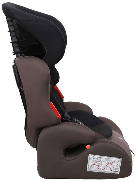 Еду-Еду Автокресло KS 516 (9-36 кг), серия Level One / цвет graphite lux (темно-серый)