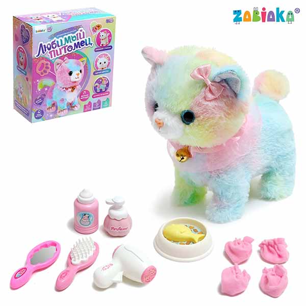 Zabiaka Игрушка интерактивная "Любимый питомец", со звуком