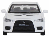 Автопанорама Инерционная металлическая машинка Mitsubishi Lancer Evolution / цвет белый