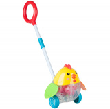 Bondibon Детская игровая  каталка с ручкой Курочка