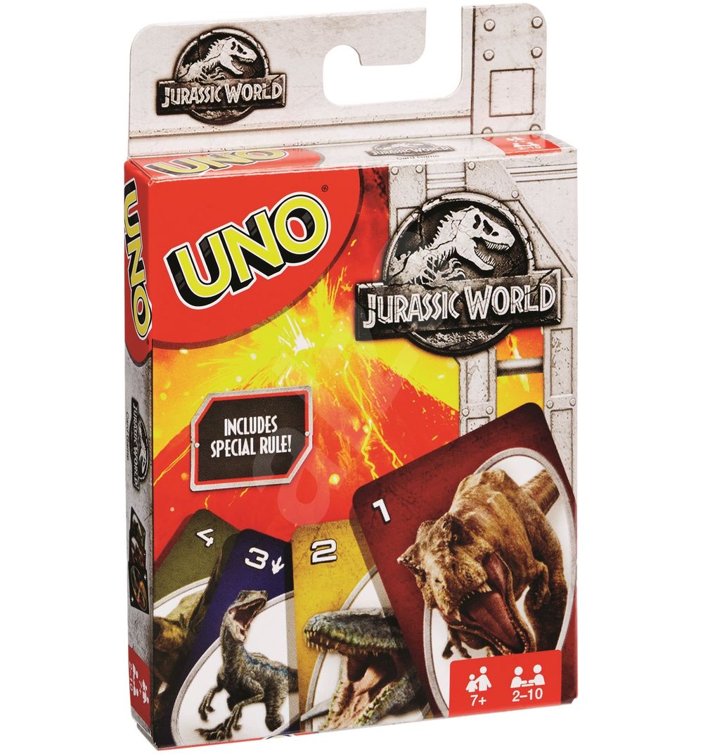 Jurassic World Карточная игра Uno 