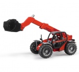 Bruder Погрузчик колёсный Manitou MLT 633 с телескопическим ковшом