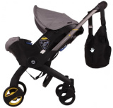 Darex Коляска-автокресло S800 4 в 1 / цвет темно-серый