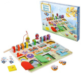 Юг-тойз Бизиборд с магнитной рыбалкой