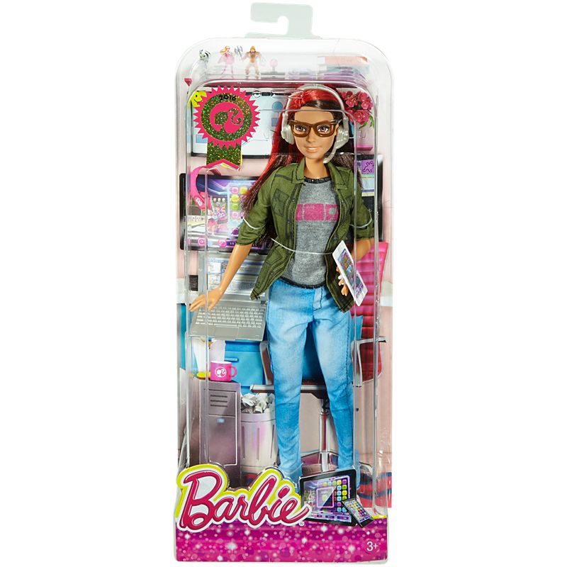 barbie careers game developer doll