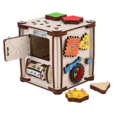 Лесная мастерская Бизикуб "Транспорт" со светом,арт. 4363556