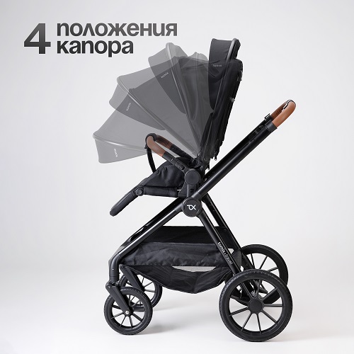 Bambini Moretti Коляска 2 в 1 Travel / цвет Black (черный)