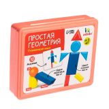  Развивающий набор "Простая геометрия" цв. микс  7509458