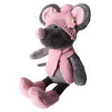 Softoy Игрушка Мышь в шапке и шарфе, 36 см S888/20