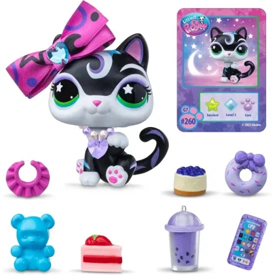 Игровой набор "Стиль", фигурка животного с аксессуарами, Сиамская кошка 
