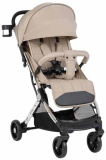 Farfello Kоляска прогулочная Comfy Go Comfort / цвет Chrome Beige (бежевый), рама хром