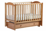 Лель БИ 38 "Кубаночка-2" кровать с универсальным маятником / натуральный бук