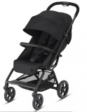 Cybex Eezy S+ 2 BLK Детская коляска с дождевиком и бампером Цвет / черный (Deep Black)