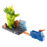 Hot Wheels Игровой набор Сити "Разгневанный трицератопс"