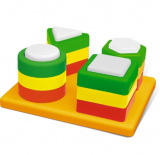 Stellar Логическое чудо-пирамидка (цветики)