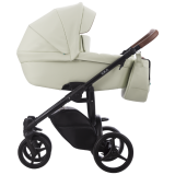 Bebetto Детская коляска 2 в 1 Luca Pro / цвет ванильный 18, рама черная