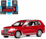 Автопанорама Машинка металлическая BMW X7 / цвет красный