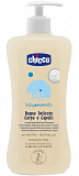 Шампунь для волос и тела Chicco Baby Moments "Без слез" с овсом, 500 мл.