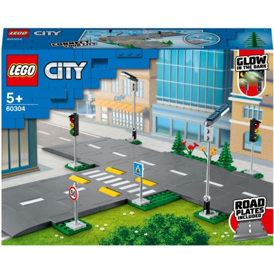 LEGO CITY Конструктор "Дорожные пластины" 112 деталей