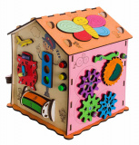 ЭLen Toys Бизидомик развивающий, с элементами питания