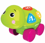 Азбукварик Музыкальная каталка "Черепашка"