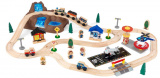 Kidkraft Железная дорога Горная вершина, 61 элемент в контейнере (Основная)